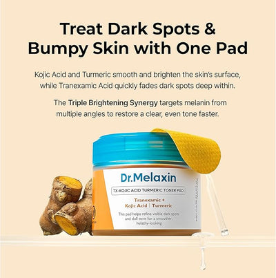 Dr Melaxin Turmeric & Kojic Acid Pads