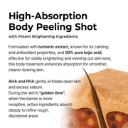Peel Shot Exfoliating Kojic Acid Turmeric Spray
