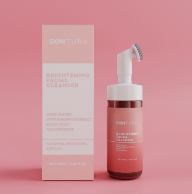 Skintura - Strawberry Brightening Foam Wash