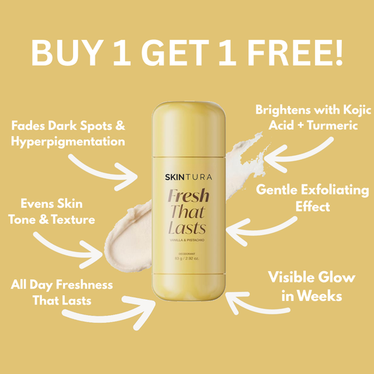 Vanilla & Pistachio Brightening Deodorant (Turmeric & Kojic Acid)